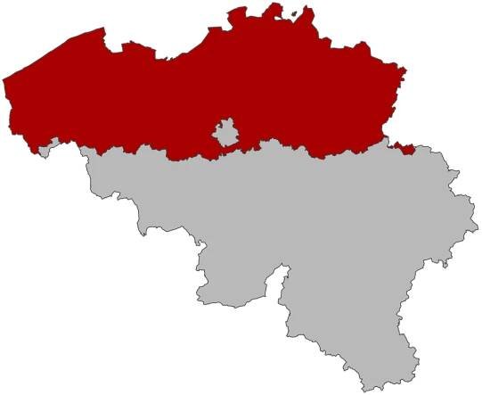 Soubor:Vlaams GewestLocatie.svg – Wikipedie