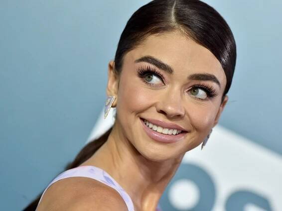 Sarah Hyland Looks Like a Disney Princess With Super Long, Red, Curly Hair