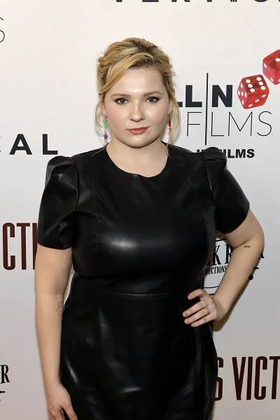 Abigail Breslin attends the Los Angeles Special Screening of Miranda’s Victim, which she produced and acted in, on October 5, 2023, in Los Angeles, California