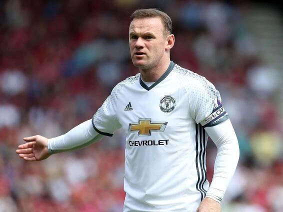 Wayne Rooney Chevrolet Shirt Picture