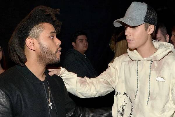 Justin Bieber Calls The Weeknd's Music 'Whack' After He's Spotted Kissing Selena Gomez