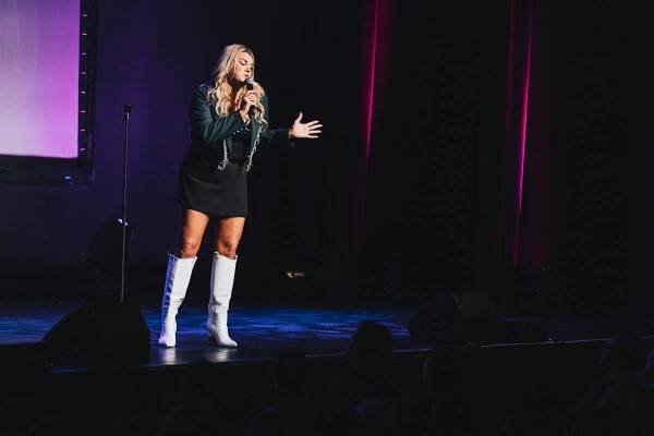 Heather McMahan performs at the Montalbán Theatre on May 5.