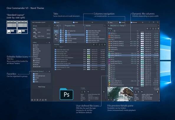 One Commander Download Free - 3.98.1.0 | TechSpot