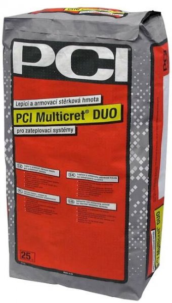 PCI Multicret DUO lepicí a stěrkový tmel 25kg
