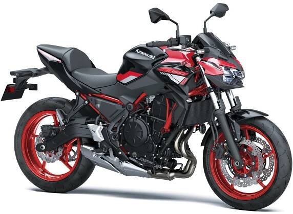 Kawasaki Z650 červená 2024