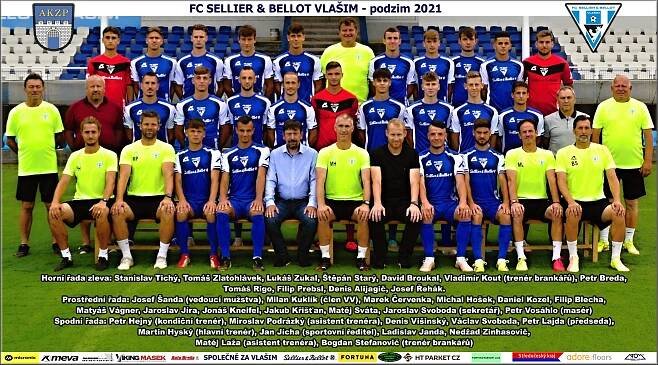 FC Sellier&Bellot Vlašim, a.s. » Soupiska – podzim 2021