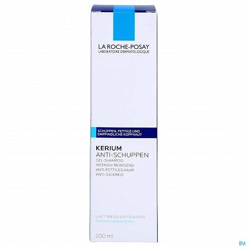 Shampoon La Roche Posay Kerium Gel-fettige Schuppen 200ml