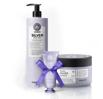 Sada Sheer Silver: Šampon a Maska - Velká  MARIA NILA