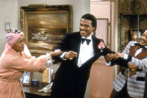 Marla Gibbs, Billy Dee Williams, Sherman Hemsley star on The Jeffersons.