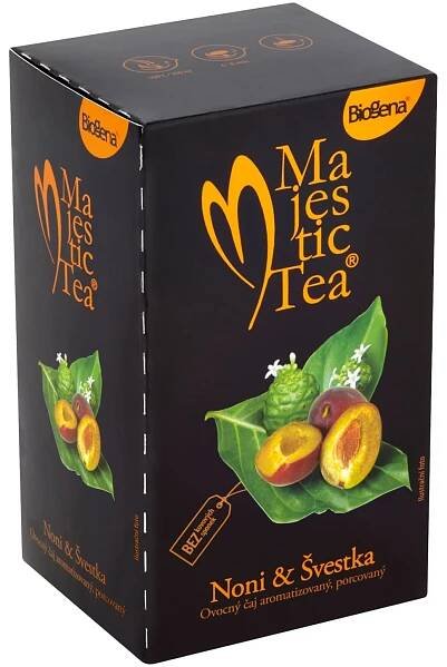 Biogena Majestic Tea Noni ovocný čaj švestka