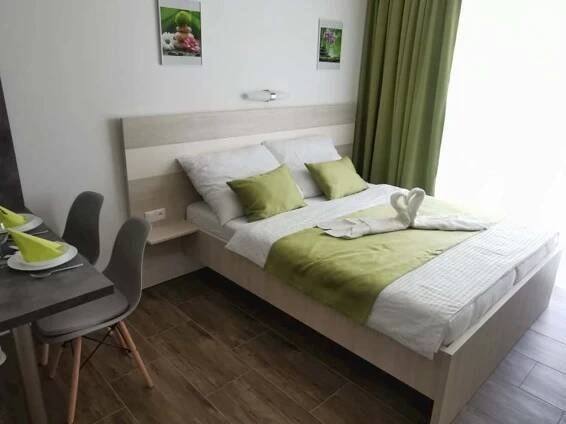 Postel nebo postele na pokoji v ubytování VILLA MEGER
