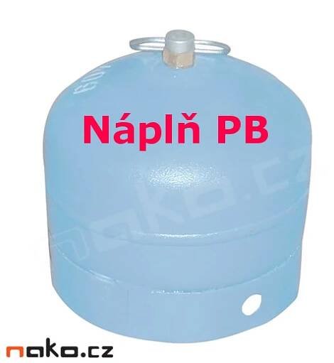 Plyn Propan-Butan náplň lahve 2kg (výměna za prázdnou lahev)