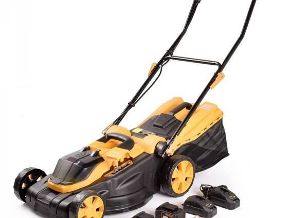 Akumulátorová travní sekačka 20 V (bez baterie a nabíječky) Riwall PRO RALM 3820