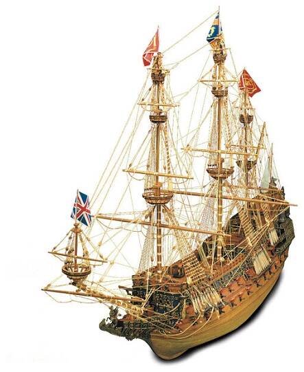 Mantua Model Sovereign of the Seas 1:78 kit