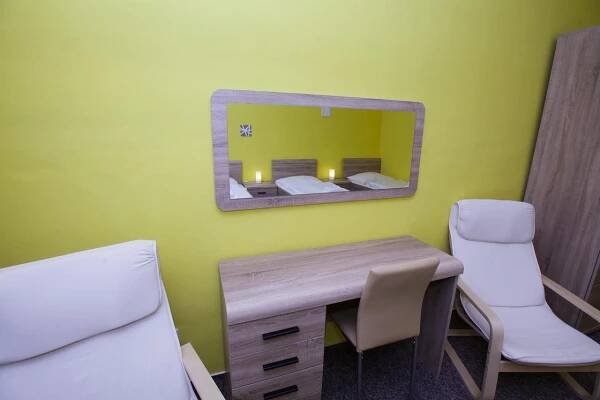 Postel nebo postele na pokoji v ubytování Penzion Starr