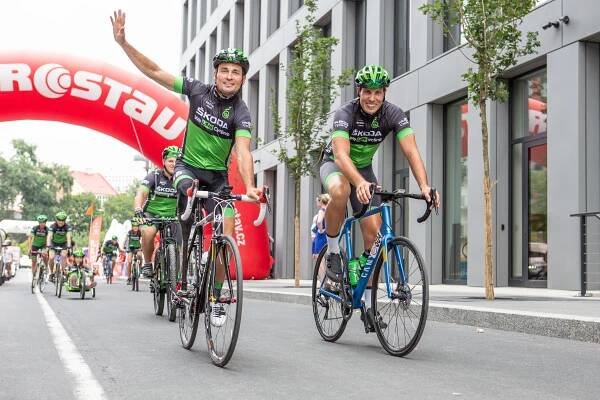 Tým ŠKODA We Love Cycling se i letos zúčastní Handy Cyklo Maratonu - Škoda Storyboard
