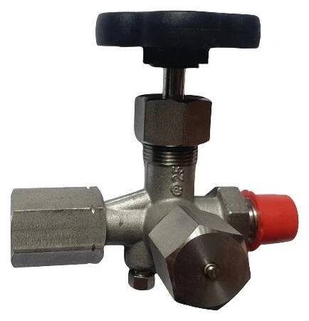 SUKU manometrový ventil 3-cestný M20x1,5 PN400 F/M/M 70173