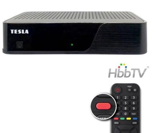 Set-top box Tesla HYbbRID TV T200 černý - s kosmetickou vadou - 12 měsíců… | DATART