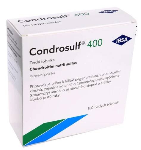 CONDROSULF 400MG tvrdé tobolky 180(3X60)