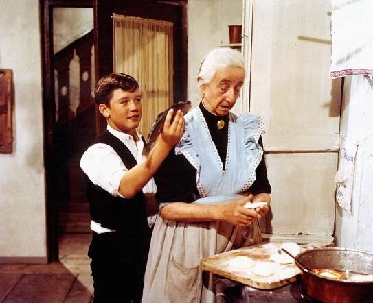 Hans Kraus, Margarete Haagen - Tante Frieda - Neue Lausbubengeschichten - Z filmu