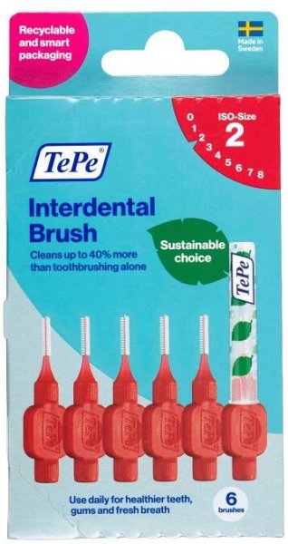 TePe Original Mezizubní kartáčky červené 0,5 mm