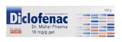 DICLOFENAC gel 120g (Dr. Müller)