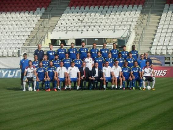 FOTOGALERIE: Před startem nové sezóny pózovali fotbalisté FC Vysočina Jihlava pro týmovou fotografii