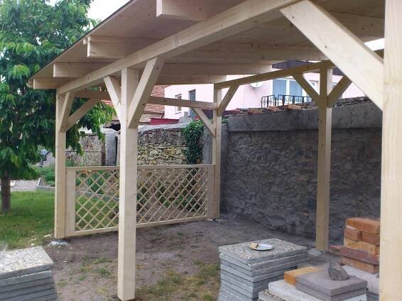 Pergola 5 x 3 m (sklon 6°) - Obrázek 4