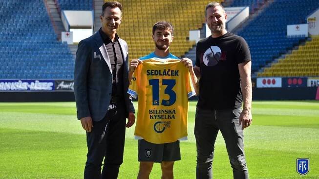 Richard Sedláček podepsal smlouvu s FK Teplice