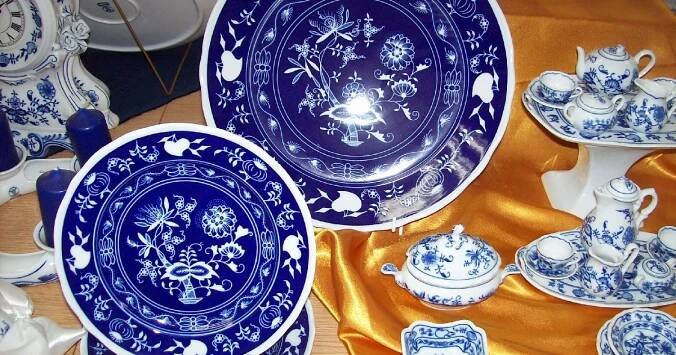 Modrodům v Dubí na Teplicku představuje porcelán s modrou krví