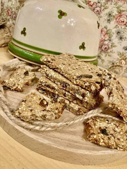 Knäckebrot celozrnný kváskový – moje malé veľké radosti