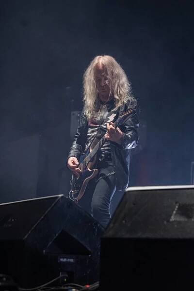 V Praze se setkaly legendy. V O2 areně vystoupili Judas Priest, Saxon a Uriah Heep