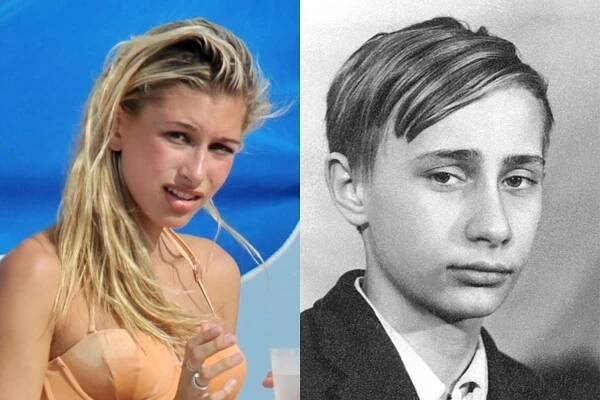 Hailey Bieberová podle fanoušků dříve vypadala jako mladý Vladimír Putin