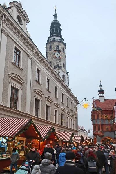 Vánoční trhy v Görlitz.