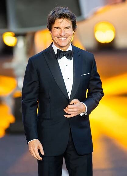 Tom Cruise attending the 'Top Gun: Maverick' Royal Film Performance at Leicester Square, London on May 19, 2022