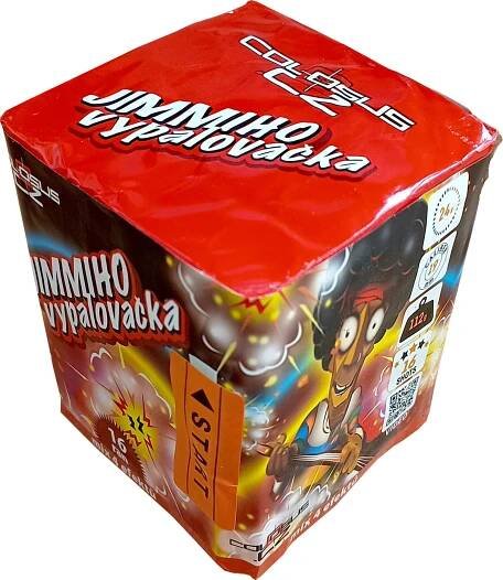 Pyrotechnika Kompakt 16ran / 19mm Jimmiho Vypalovačka