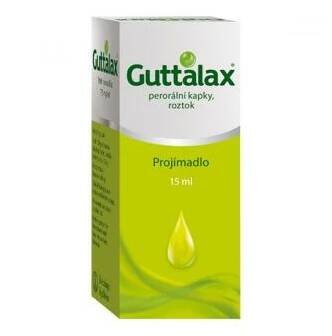 GUTTALAX Projímadlo kapky, roztok 15 ml (Léky na zácpu a projímadla)