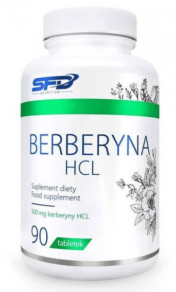 Berberin HCL 90 tablet - SFD NUTRITION • 269 Kč • NEJLEVNĚJŠÍ • Allnutrition.cz 