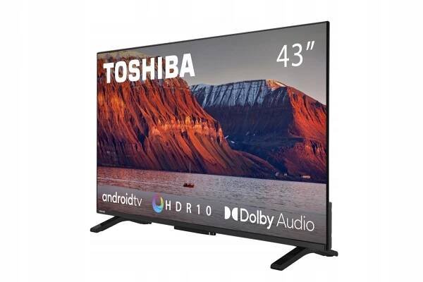 TOSHIBA LED televize 43 palců 43LA2363DG Úhlopříčka displeje (palce) 43"