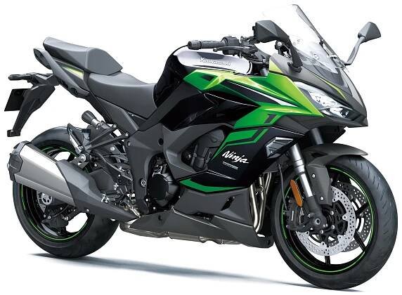Kawasaki Ninja 1000SX Emerald Blazed Green / Metallic Matte Graphenesteel Gray / Metallic Diablo Black 2024