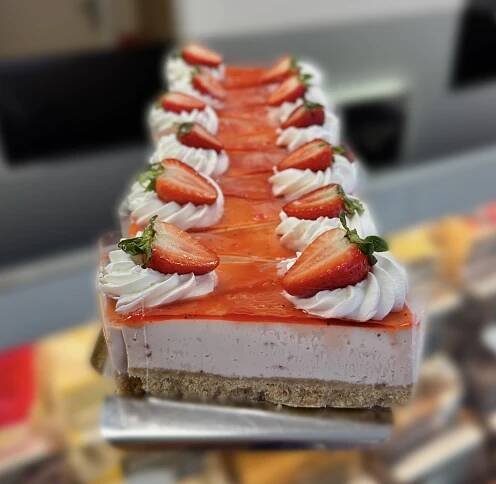 Cheesecake jahoda