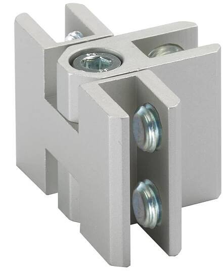 Three way connector fixed