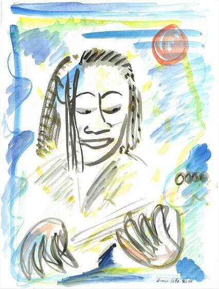Gouache | Simon Cato Spang-Hanssen 