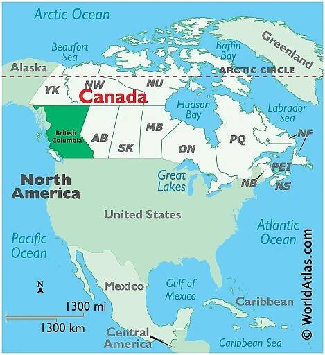 Where is British Columbia?