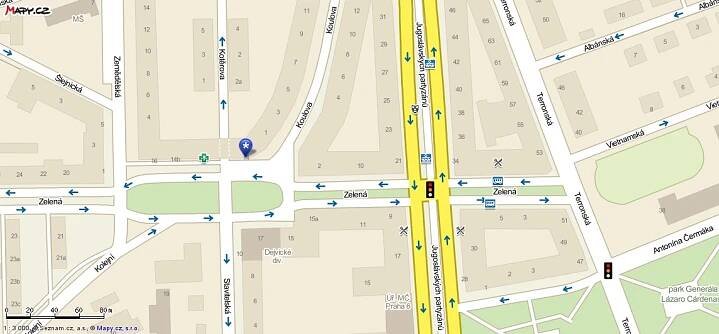 zoom mapa