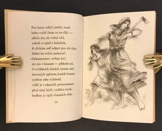 První láska. Epická báseň - Literatúra do roku 1945 - Antikvariat Steiner 