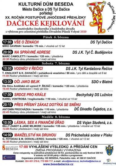 Kulturní akce 2019 - Oficiální stránky KD Beseda Dačice