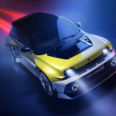 Renault unveils its wildest EV to date and it comes with in-wheel motors and a rally-style vertical handbrake for drifting