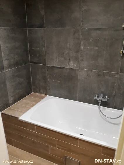 Koupelna inspirace, rekonstrukce bytu Ostrava