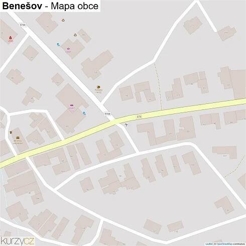 Benešov - mapy | Kurzy.cz